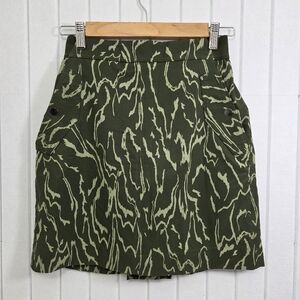 Athleta Vienna Cargo Skort Voyage Eucalyptus Olive Size 0